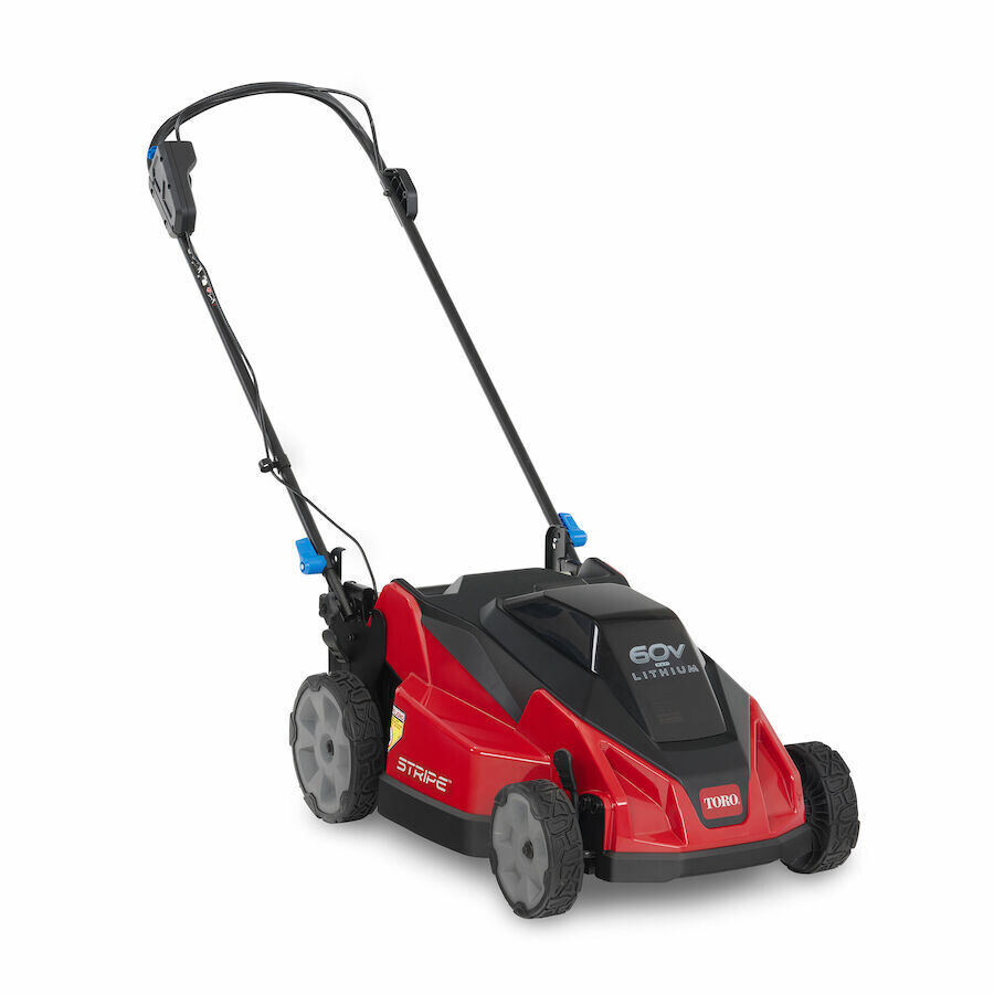 Toro Model 21611 60V Max Stripe Electric SmartStow Push High Wheel 21&quot; Mower (4ah And Charger Included )