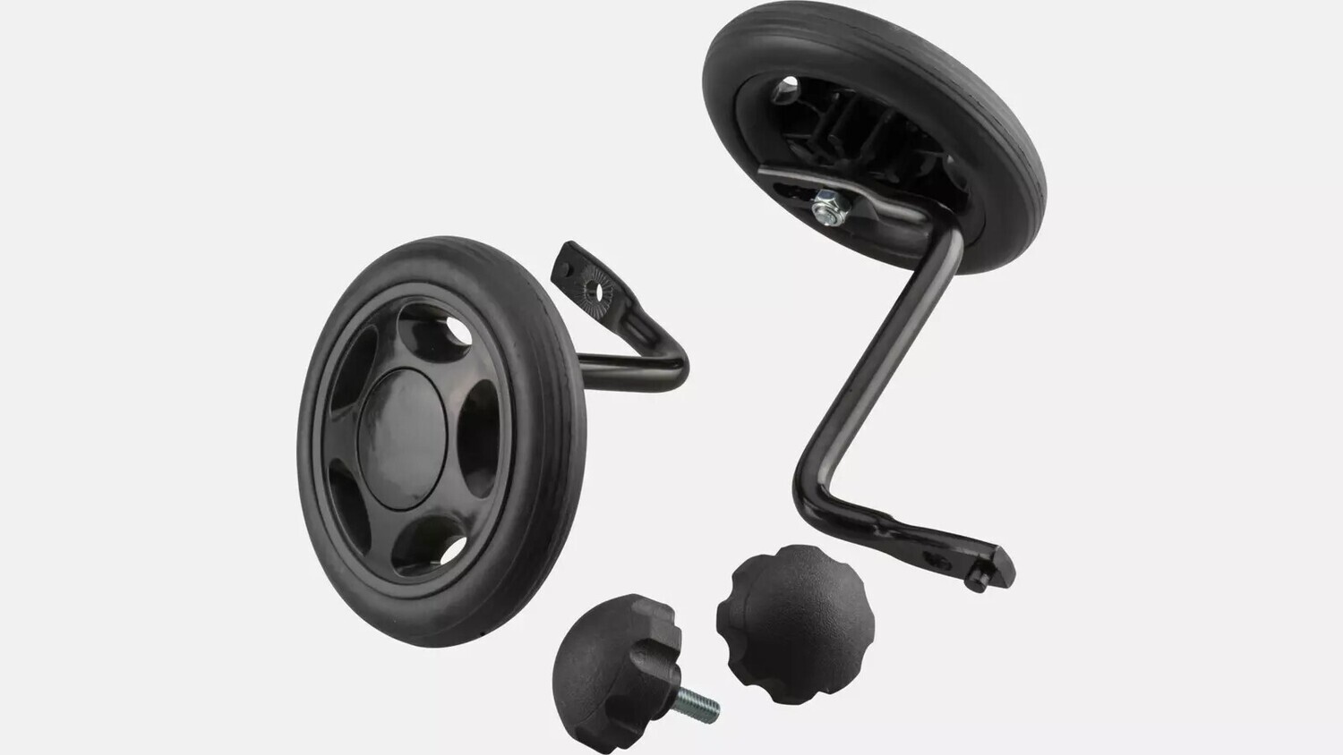 Specialized Hotrock Training Wheels and Knob Black 12