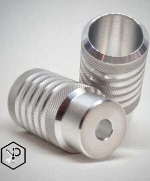 Kent BMX Axle Pegs-Chrome