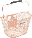 Electra Honeycomb Qr Front Basket Coral