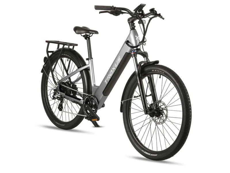 Troxus Trax LT E-Bike Sliver - Medium