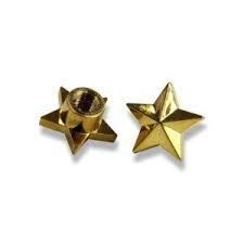 Trik Topz Valve Caps- Star Gold