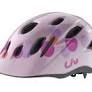 Liv Musa Youth Helmet Pink Bubble