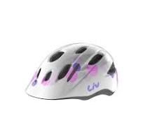 Liv Musa Youth Helmet White Bubble