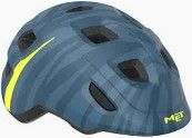 MET Hooray Toddler Helmet W/ Mips Blue Zebra | Matt - X-Small