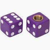 Trik Topz Dice Purple Valve Caps