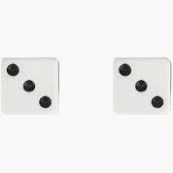 Trik Topz Dice White Valve Caps