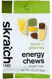 Skratch LABS Energy Chews Lemon + Green Tea