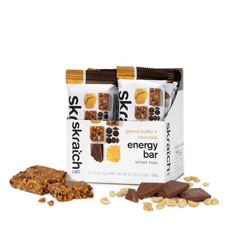 Skratch LABS Energy Bar Peanut Butter + Chocolate Box/12