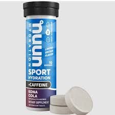 Nuun Hydration Sport + Caffeine Kona Cola
