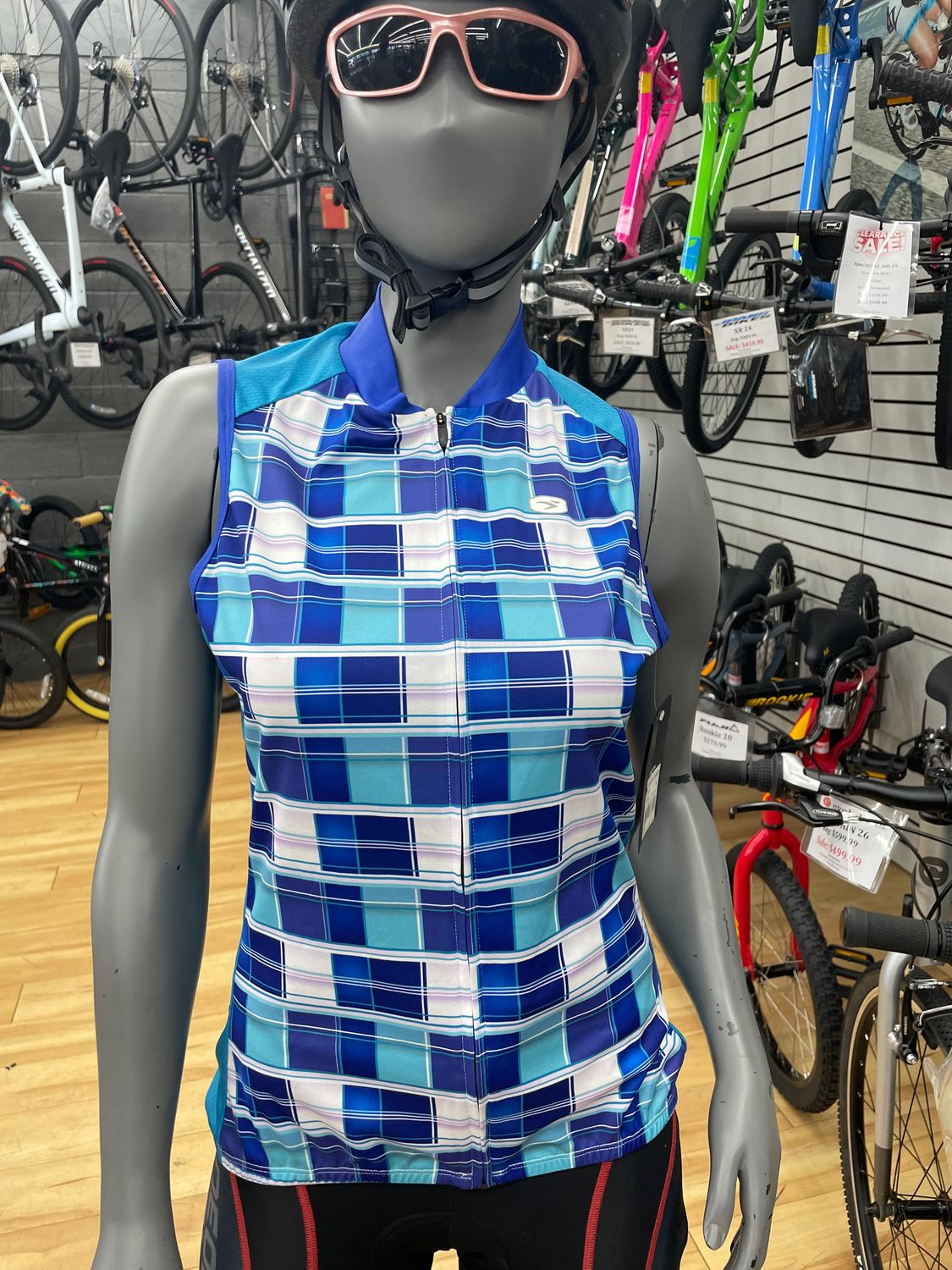 SUGOI LTD ZAP SL Jersey Glacier Ladies Medium **SALE** Reg. $79.99