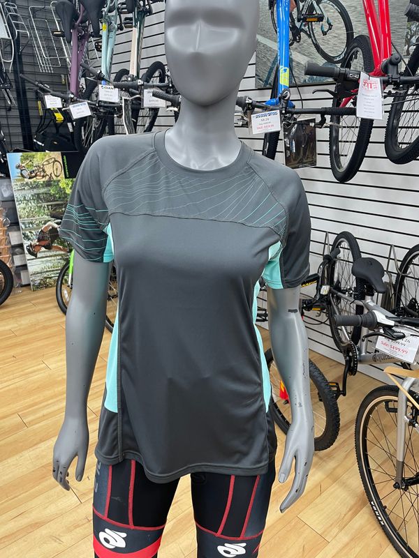Specialized Andorra Comp Jersey SS Ladies Teal Medium **SALE** Reg. $59.99