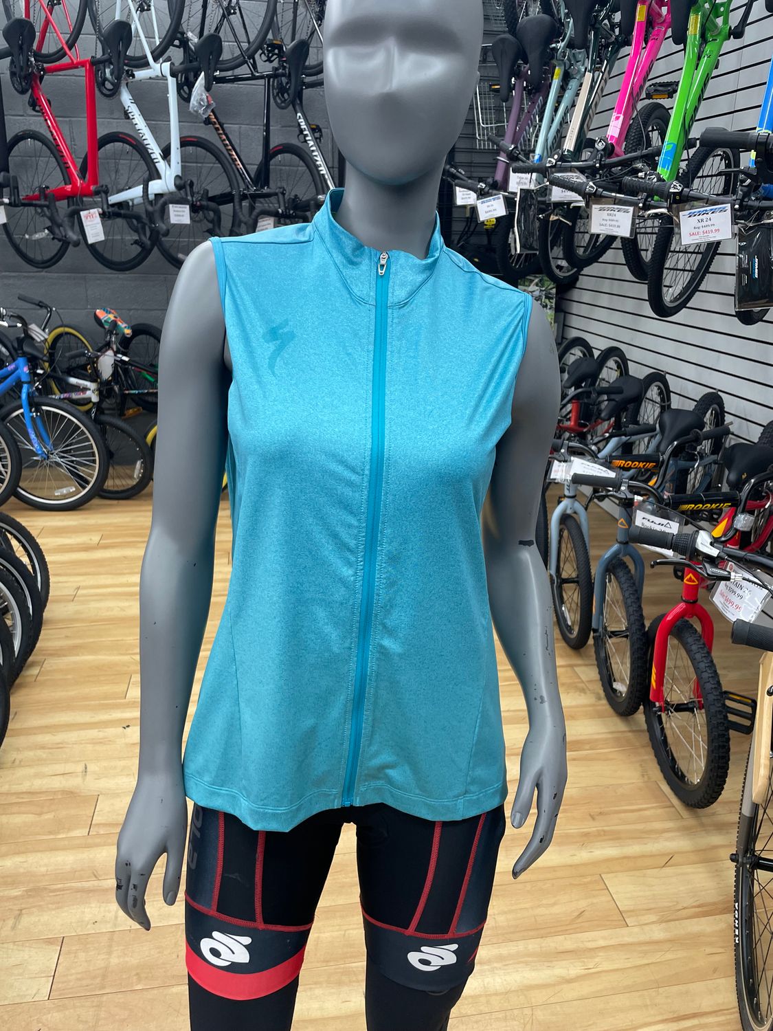 Specialized Rbx Comp Jersey Svl Ladies Turquoise Large **SALE** Reg. $99.99