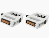 SE 12 O&#39;Clock Nylon 9/16&quot; Pedal - White