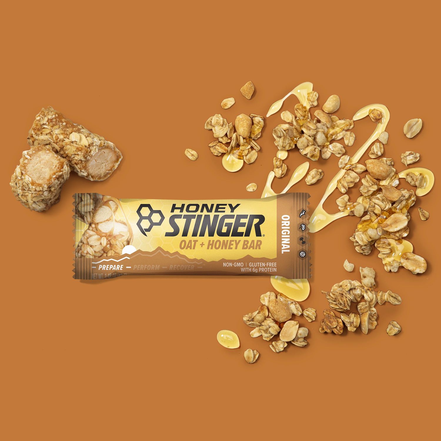 Honey Stinger Original Oat &amp; Honey Bar