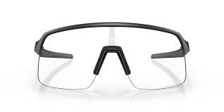 Oakley Radar Plate Polished Black W/ Clear Photo 50% Blk Ird