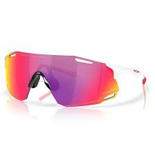 Oakley Cybr Dyno Sunglasses - Polished White / Prizm Road