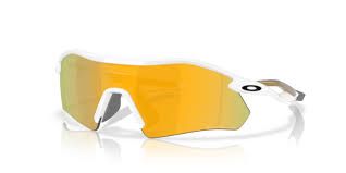 Oakley Radar Plate Sunglasses - Polished White / Prizm 24K Polarized