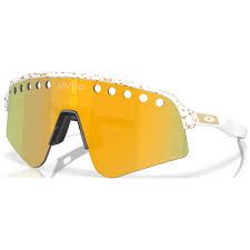 Oakley Sutro Lite Sweep Sunglasses - MVDP Red &amp; Gold Splatter / Prizm 24K