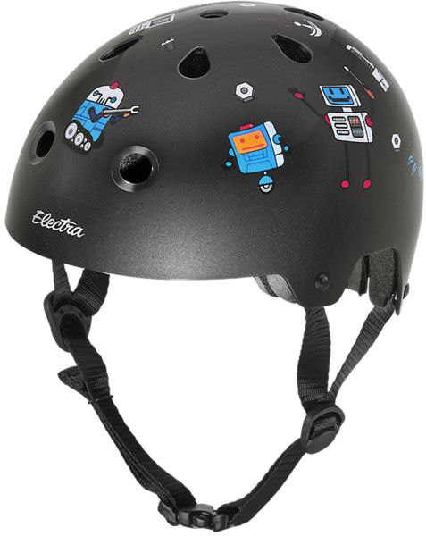 Electra EBC 3000 Lifestyle Helmet - Small (Grey w/ Robots)