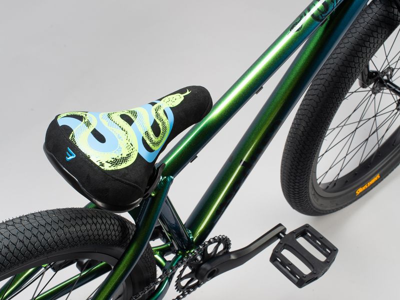 Mafia Bikes Bomma Wheelie Saddle Black / Blue / Green