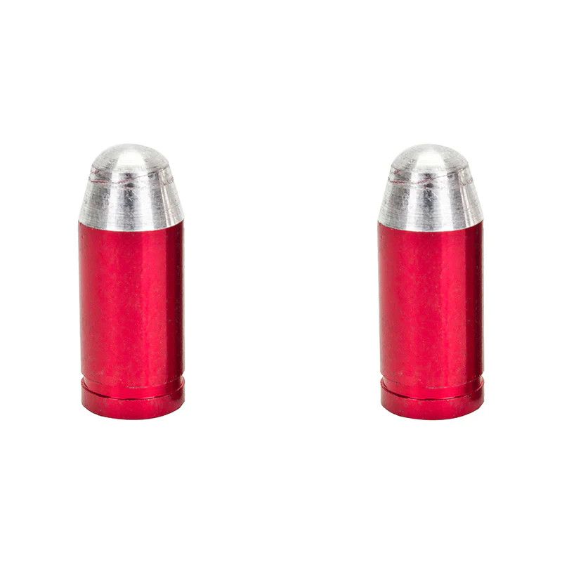 Trik Topz Bullet Red Valve Caps
