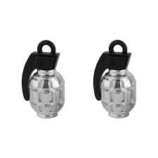Black Ops Chrome Grenade Valve Caps