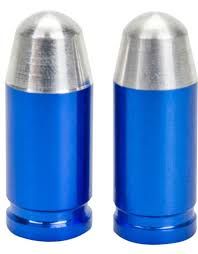Trik Topz Bullet Blue Valve Caps