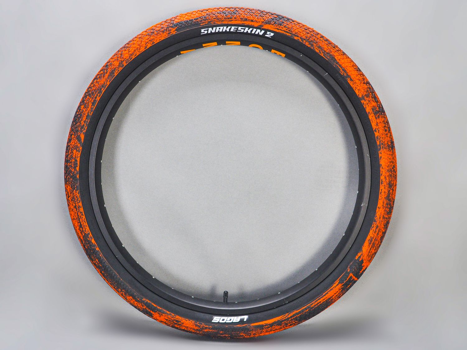 MafiaBikes Snakeskin 2 Tire - Orange / Black Marble (27.5x2.5)