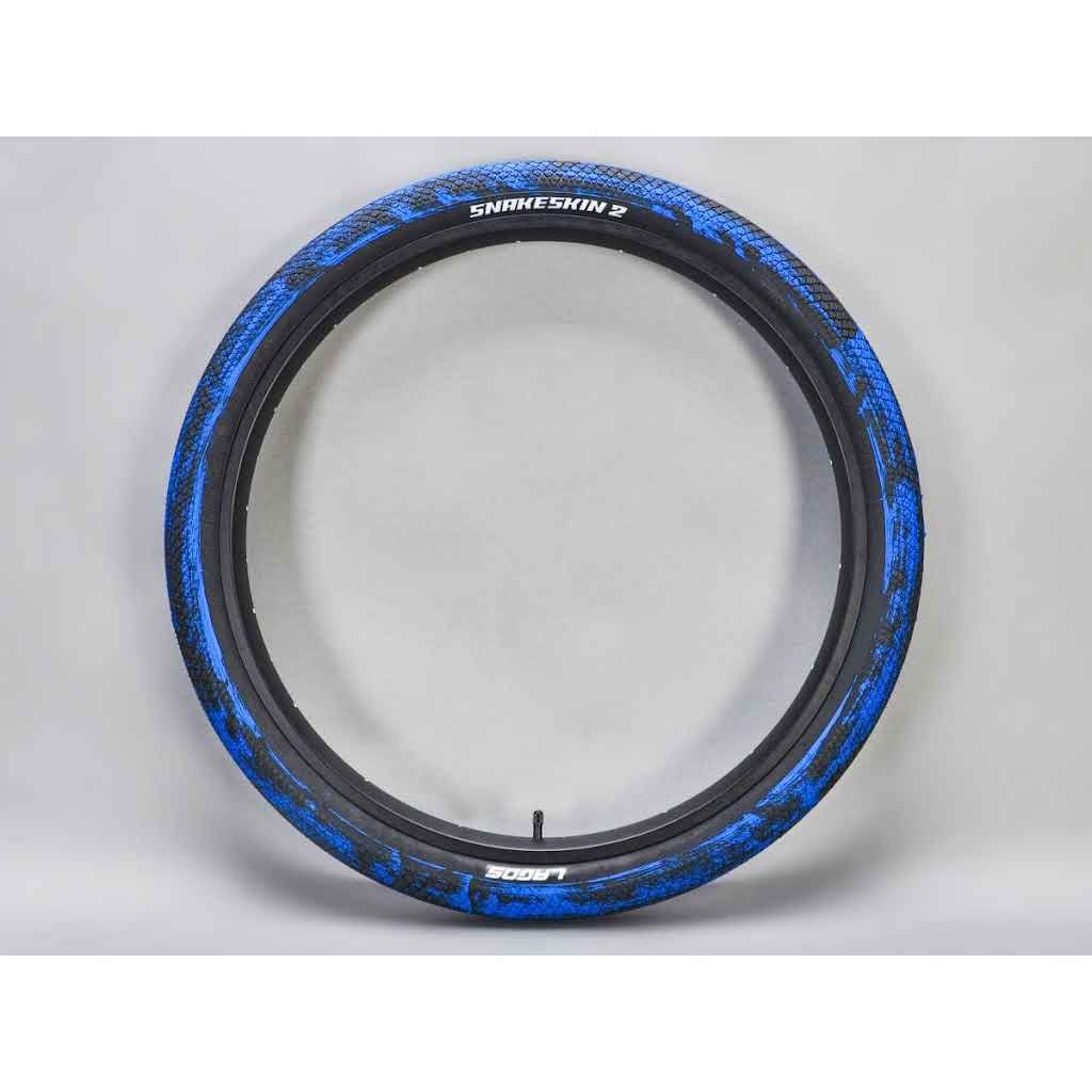 MafiaBikes Snakeskin 2 Tire - Blue / Black Marble (26x2.5)