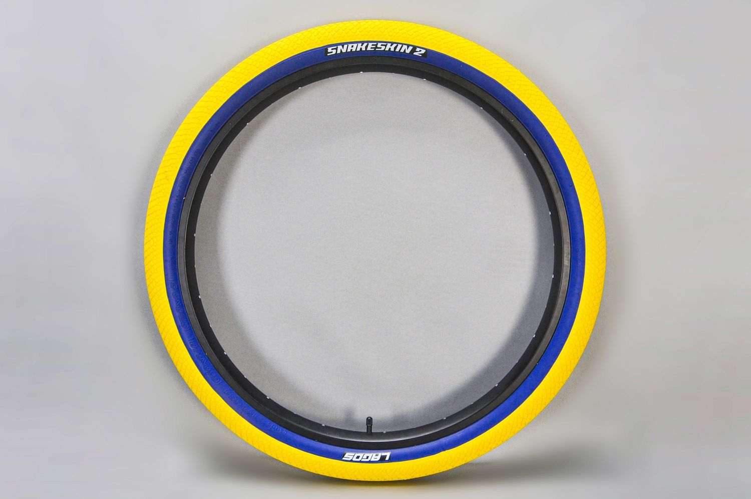 MafiaBikes Snakeskin 2 Tire - Yellow / Blue (26x2.5)