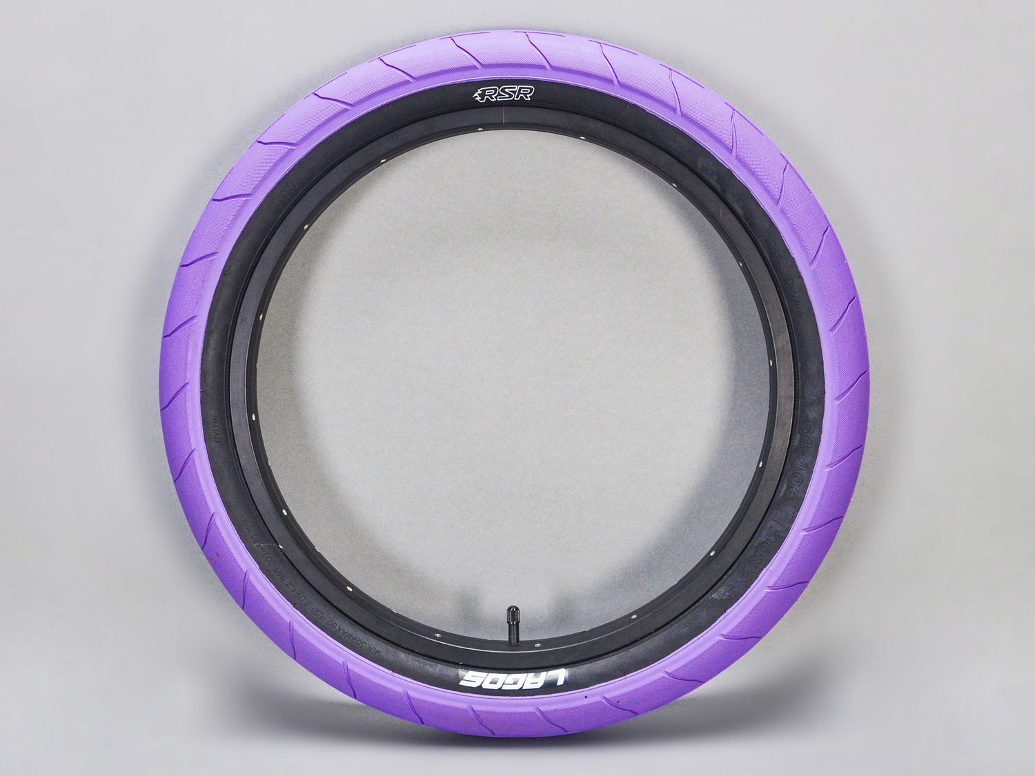 MafiaBikes RSR BMX Tire - Purple / Black (20x2.5)