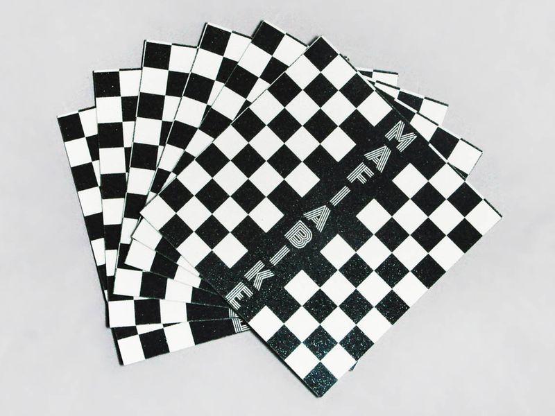 MafiaBikes Grip Tape (Black / White Checkerboard)