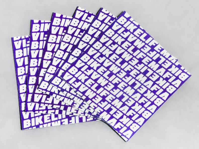 MafiaBikes Grip Tape (White / Purple Mafia Bike Life)