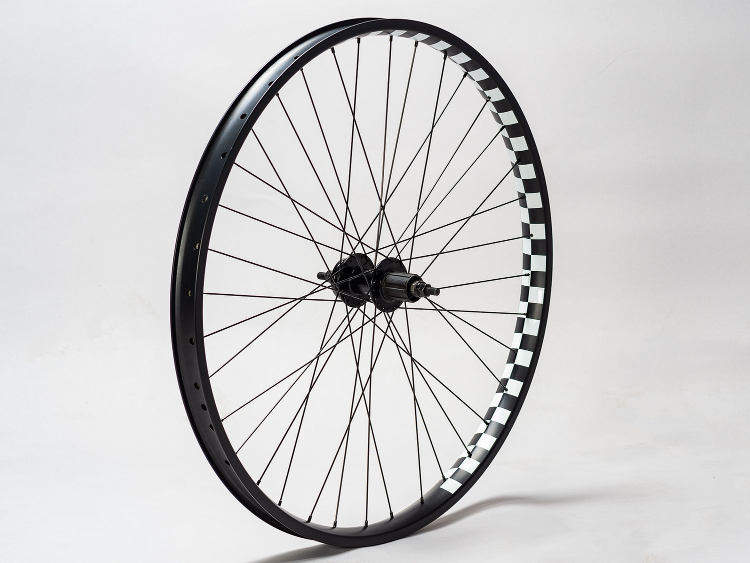 MafiaBikes Rear Wheel 29” (10s) Black / White Checkerboard