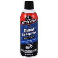 Motor Medic Starting Fluid 11oz Diesel Engines/Gasoline Engines, Thrust