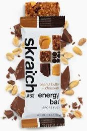 Skratch LABS Energy Bar Peanut Butter + Chocolate Single