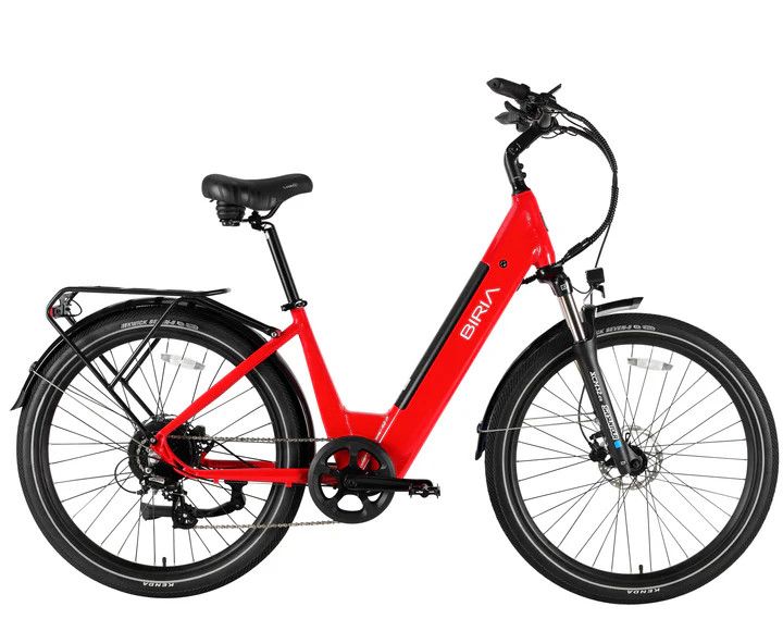 Biria Commute Electric Bike  - Red