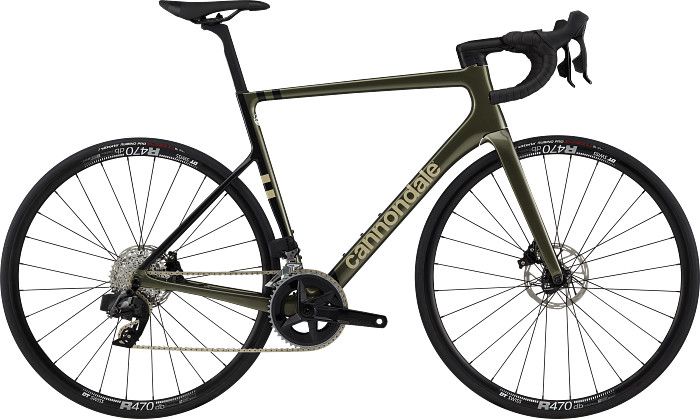Cannondale SuperSix EVO Carbon Disc (SRAM Rival AXS), Color: Mantis, Size: 54 cm