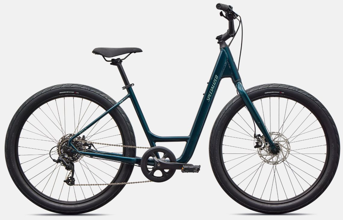 Specialized Roll 2.0 Low Entry, Color: Gloss Emerald Metallic, Size: Small