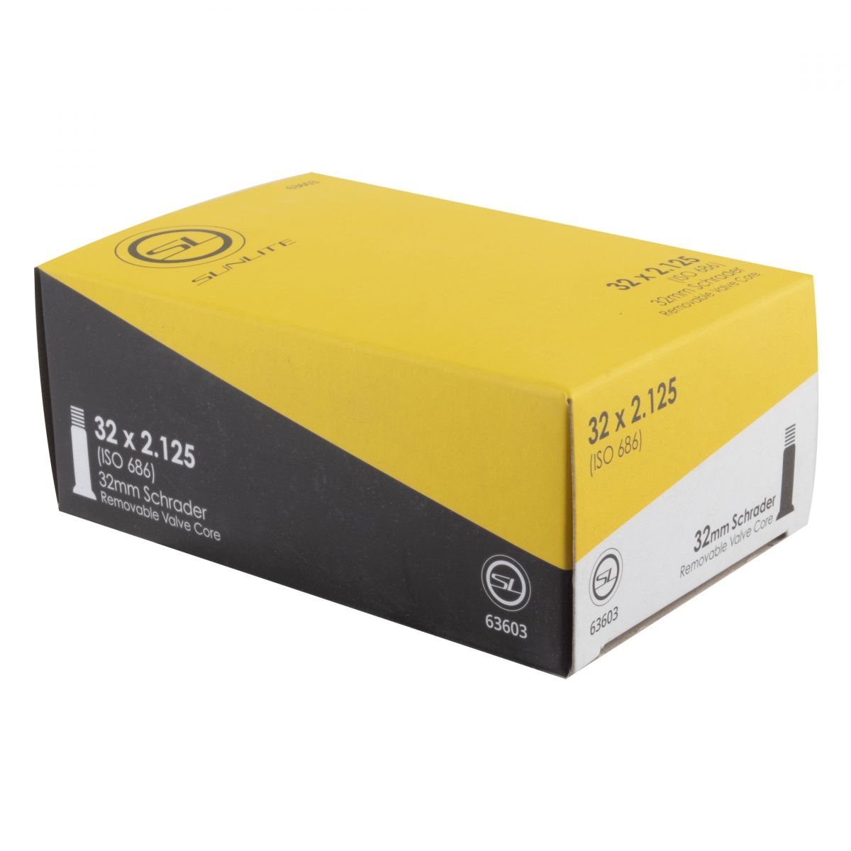 Sunlite Standard Schrader Valve Inner Tube - (32 x 2.125)