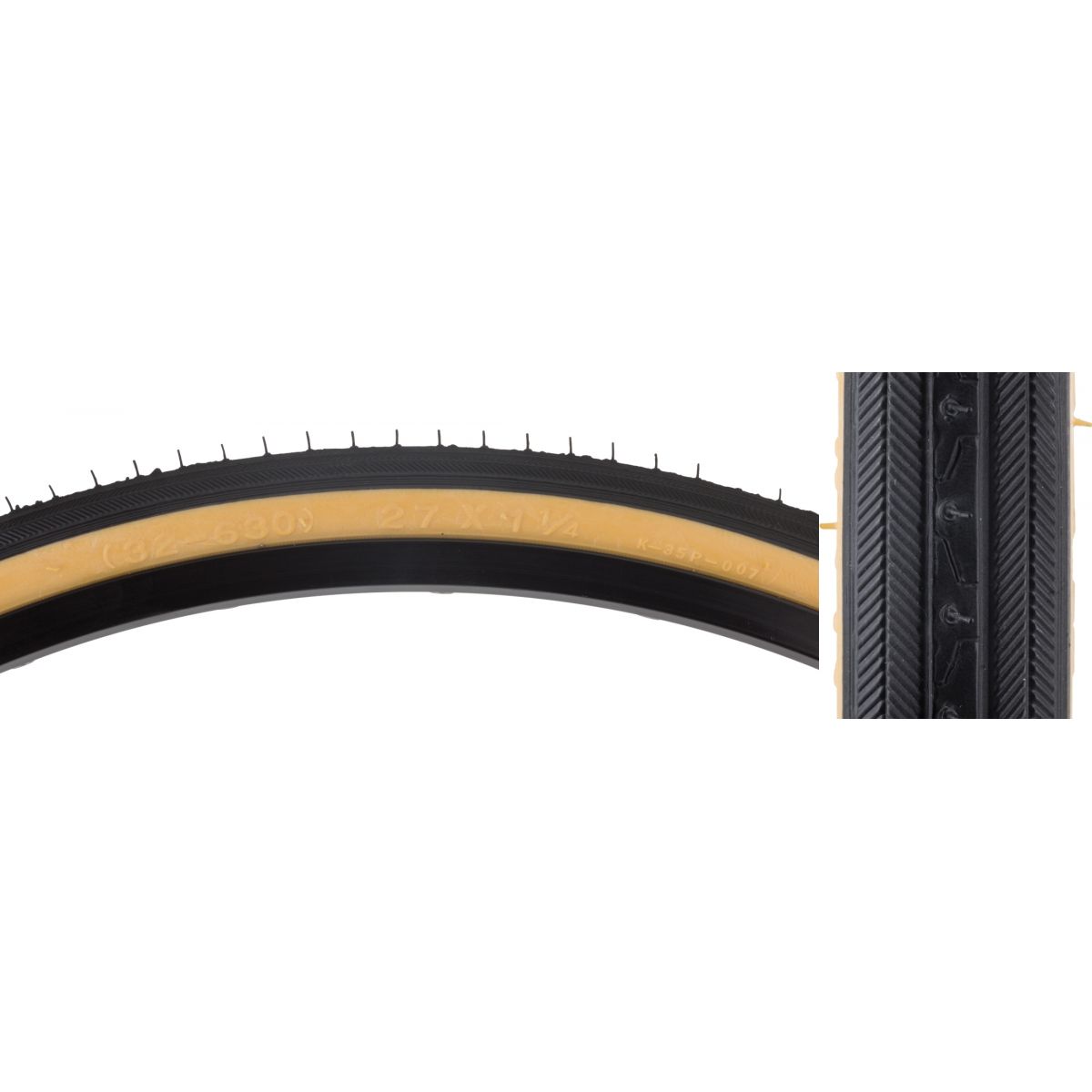 Sunlite 27x1-1/4" Gumwall Tire