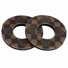 SE Bike Life Donuts - Checkerboard (Gold/Black)
