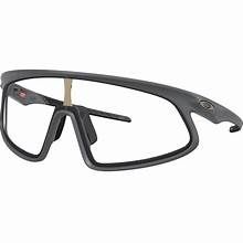 Oakley RSLV 141 Sunglasses - Matte Carbon / Clear - Grey Photochromic