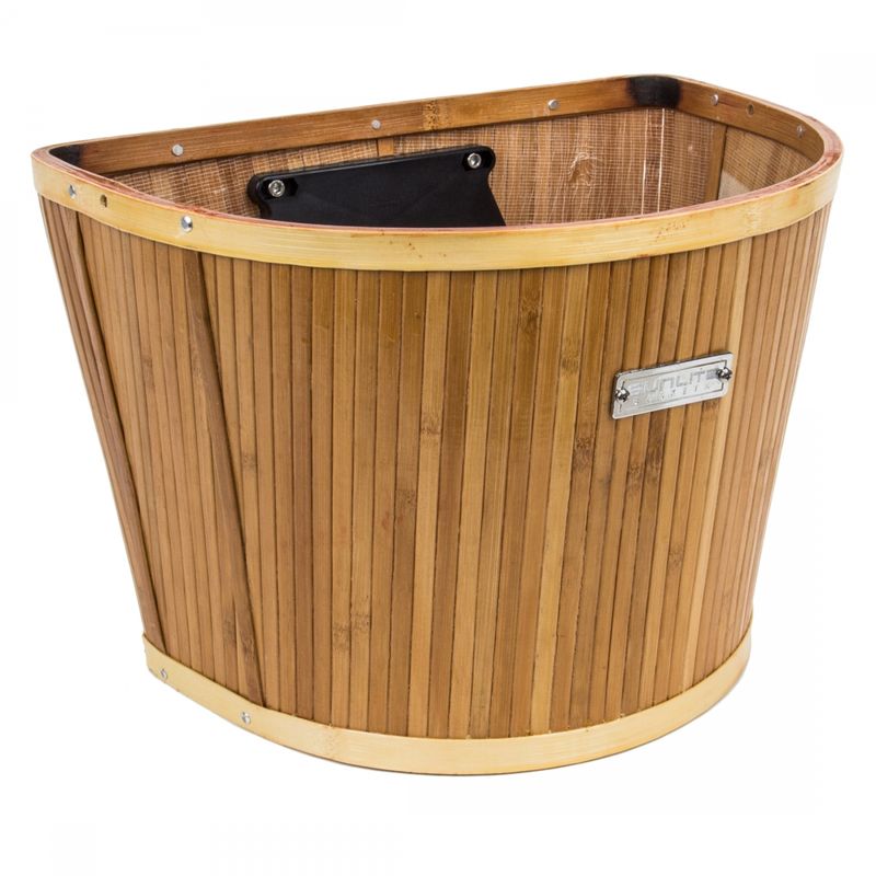 Sunlite Bamboo Slat Quick Release Basket