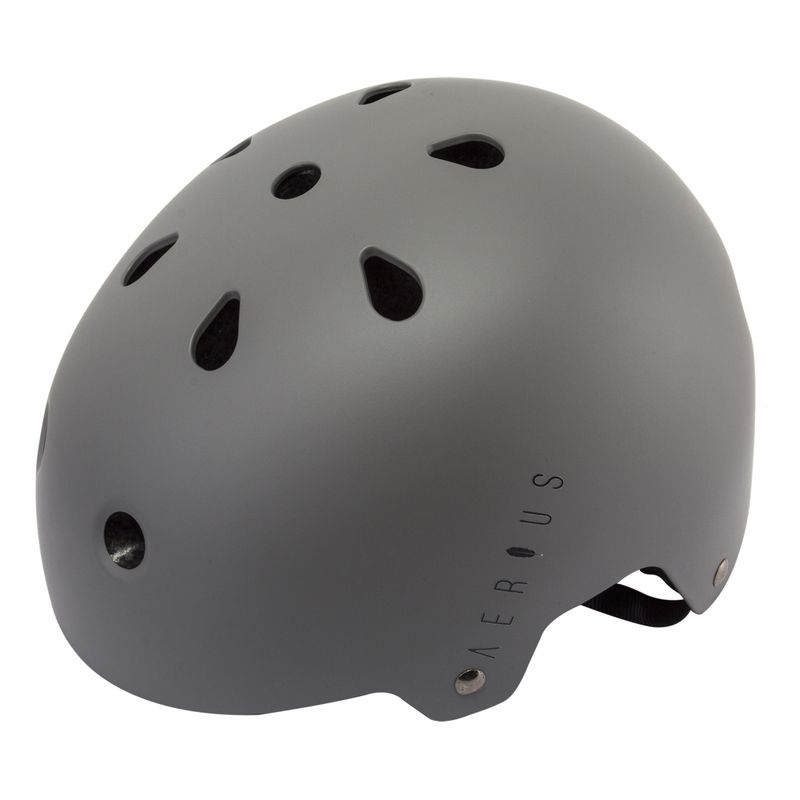 Aerous Skid Lid BMX Helmet - Grey