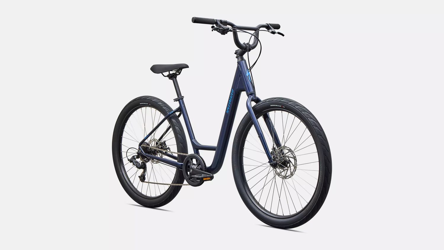 Specialized Roll 2.0 Low Entry, Color: Gloss Metallic Deep Marine / Sky Blue, Size: Small