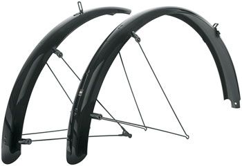 SKS B69 Bluemels Full Coverage Fender Set - (69mm) 27.5/29/700 x 2.5 - Gloss Black