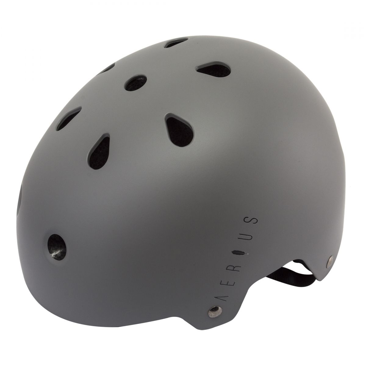 Aerous Skid Lid BMX Helmet S/M - Grey