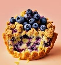 Lemon Blueberry Crumble Soy Candle 7oz
